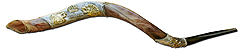 Shofar Yemenita Plateado de Plata, León de Judah